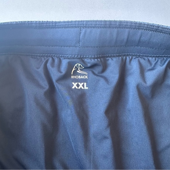 Rhoback Men’s Grit Gym Short - 7" Lined blue/black heather XXL - Picture 3 of 9